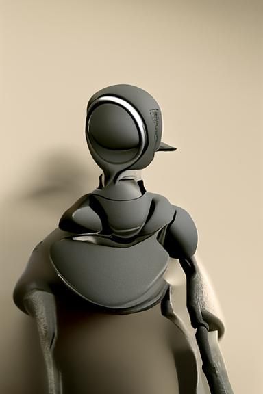 3D Character Rotation Turntable Animation