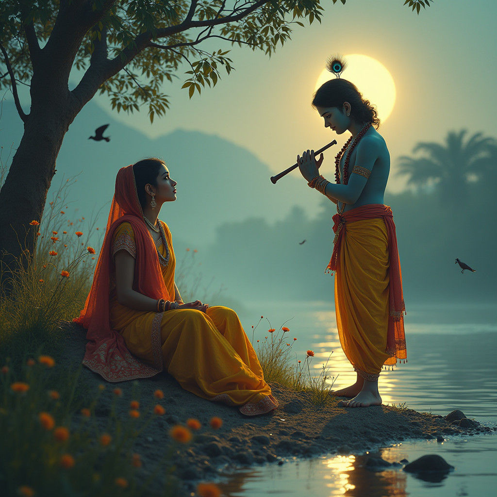 Mira Bai and Lord Krishna: Divine Love