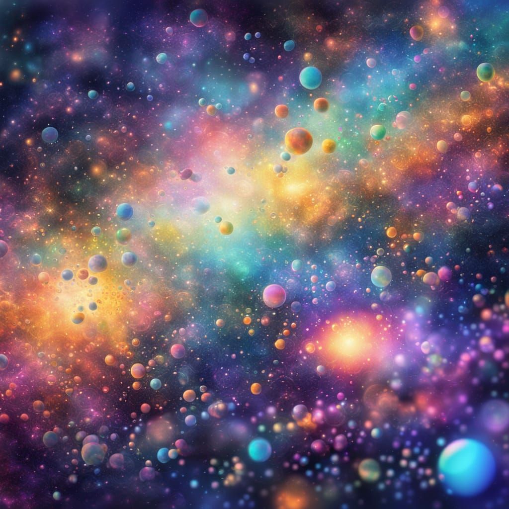 Cosmic Mist: A Visionary, Psychedelic Illustration