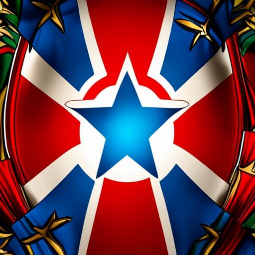 Democratic Axis Alliance Flag: Annexation of Iran