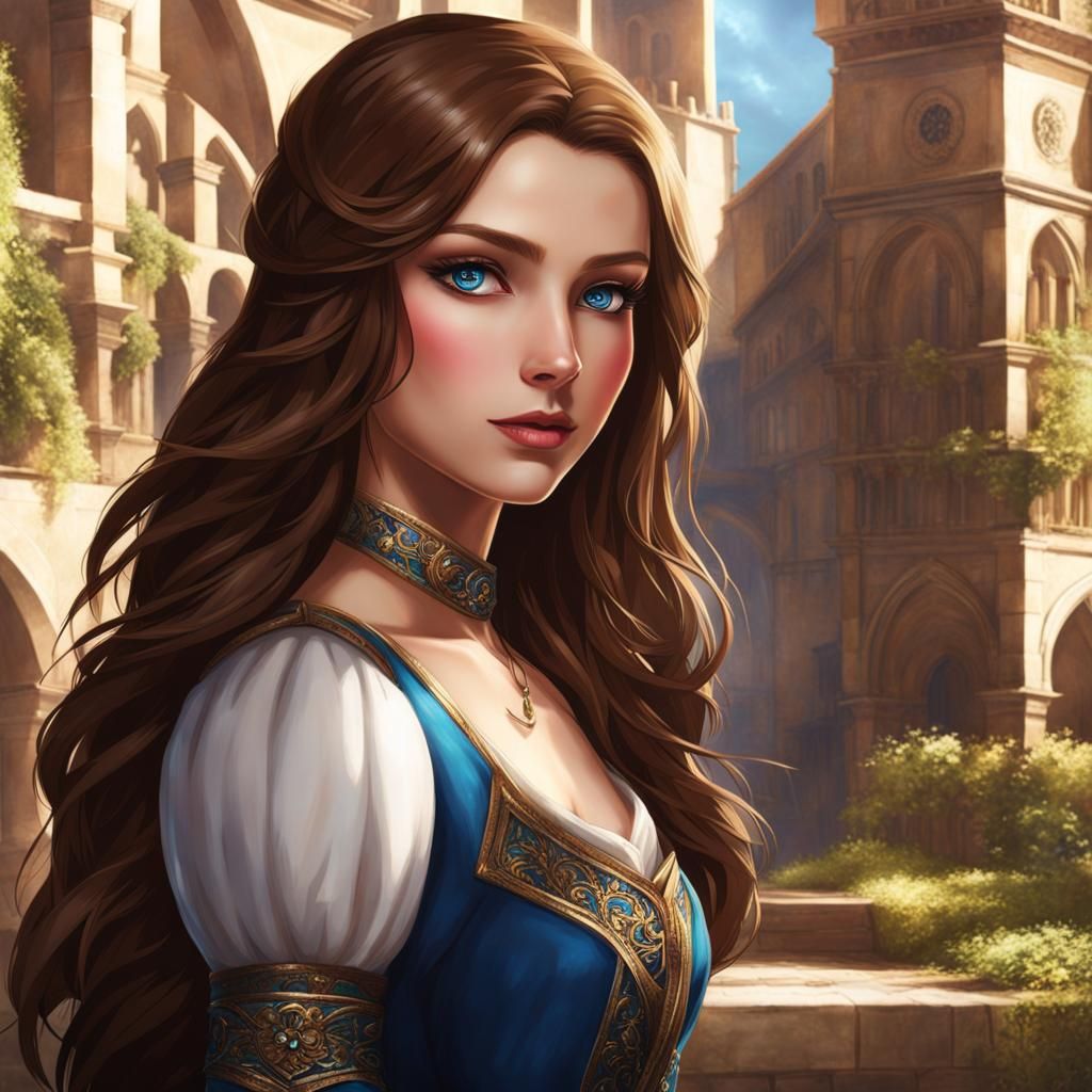 Aasimar Rogue in Renaissance City