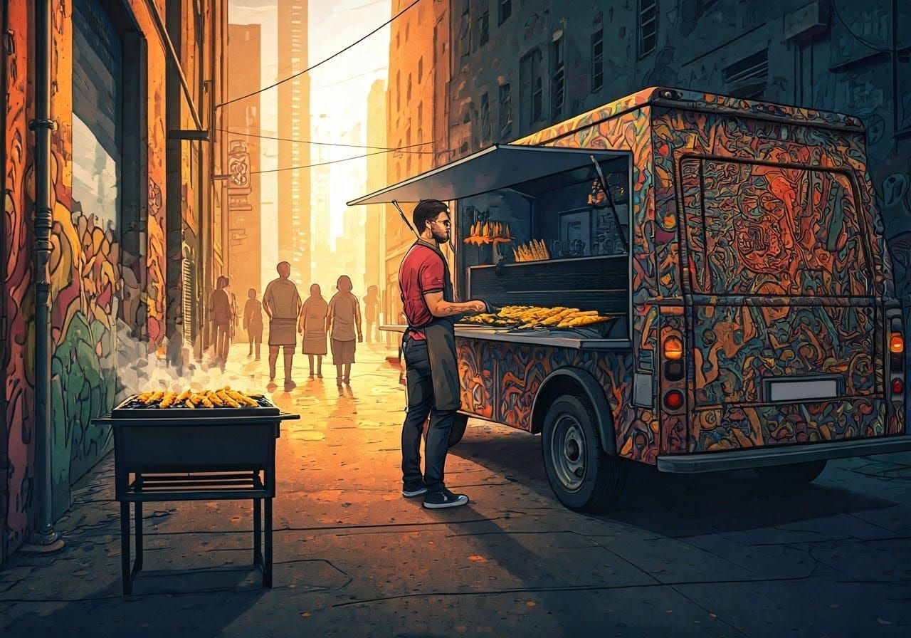 Food Truck| Surrealism