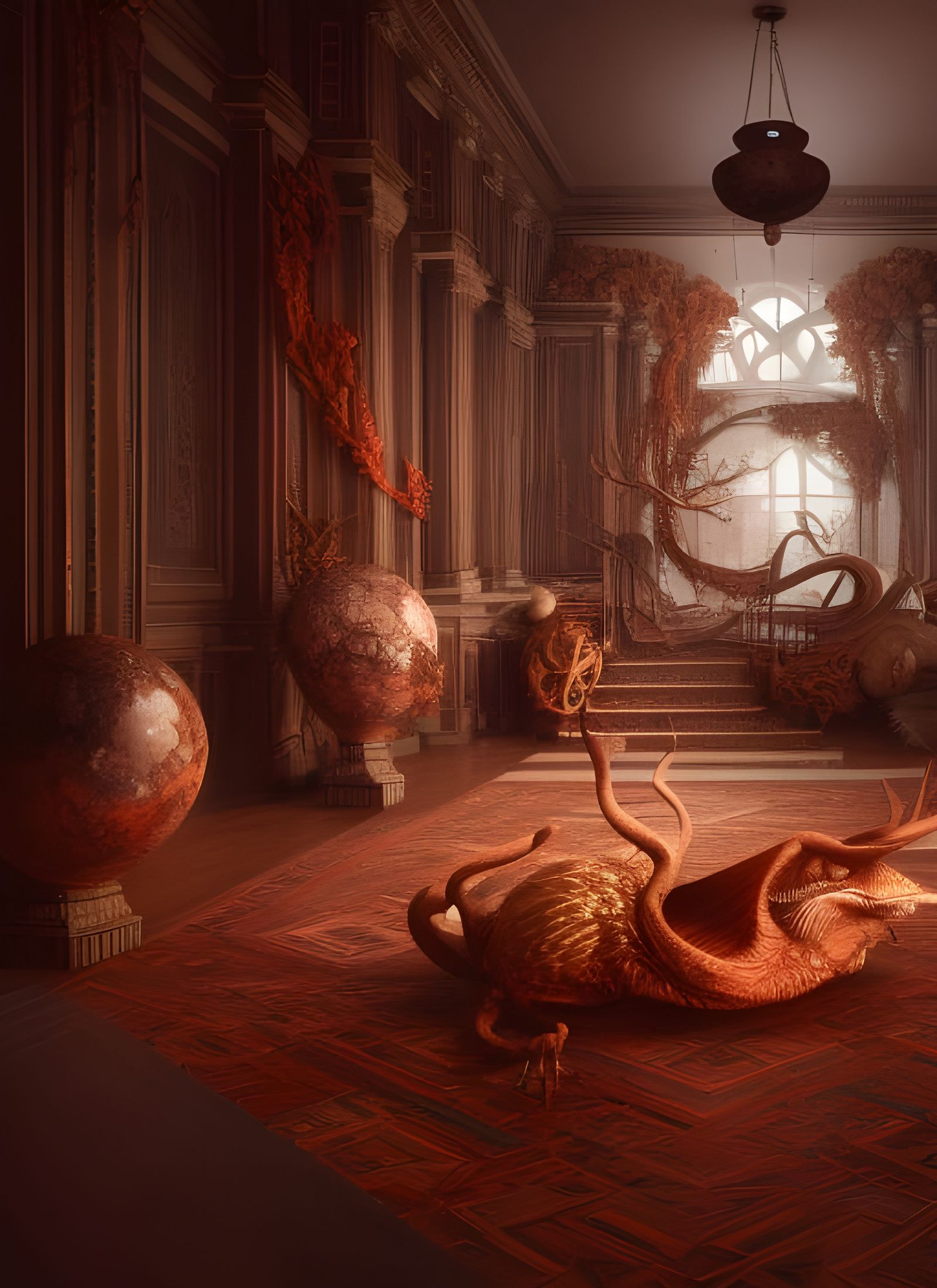 Intricate Hyperrealistic Digital Art in 8k Resolution