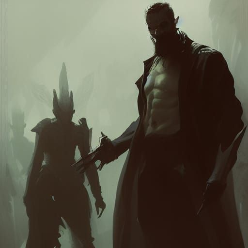Silbón Sinister in Dark Fantasy Style