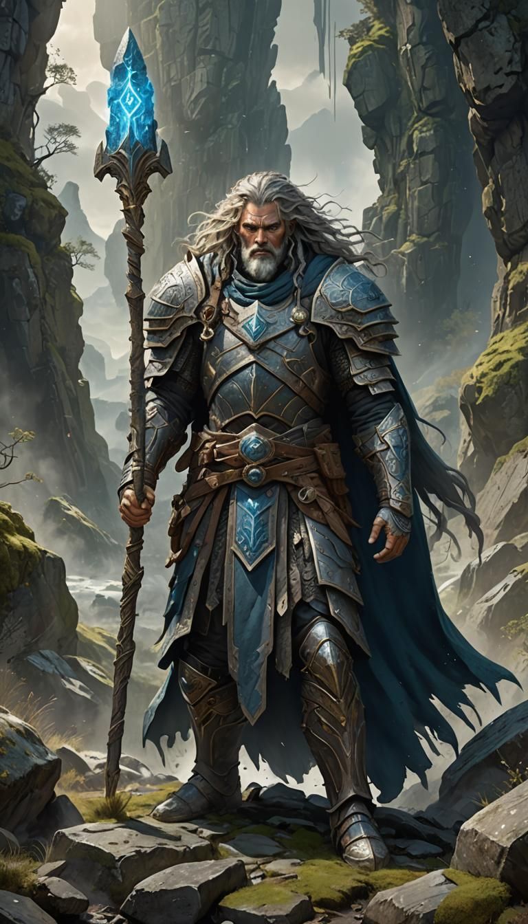 Thalor Earthshaker: Fantasy Art in Earthy Tones