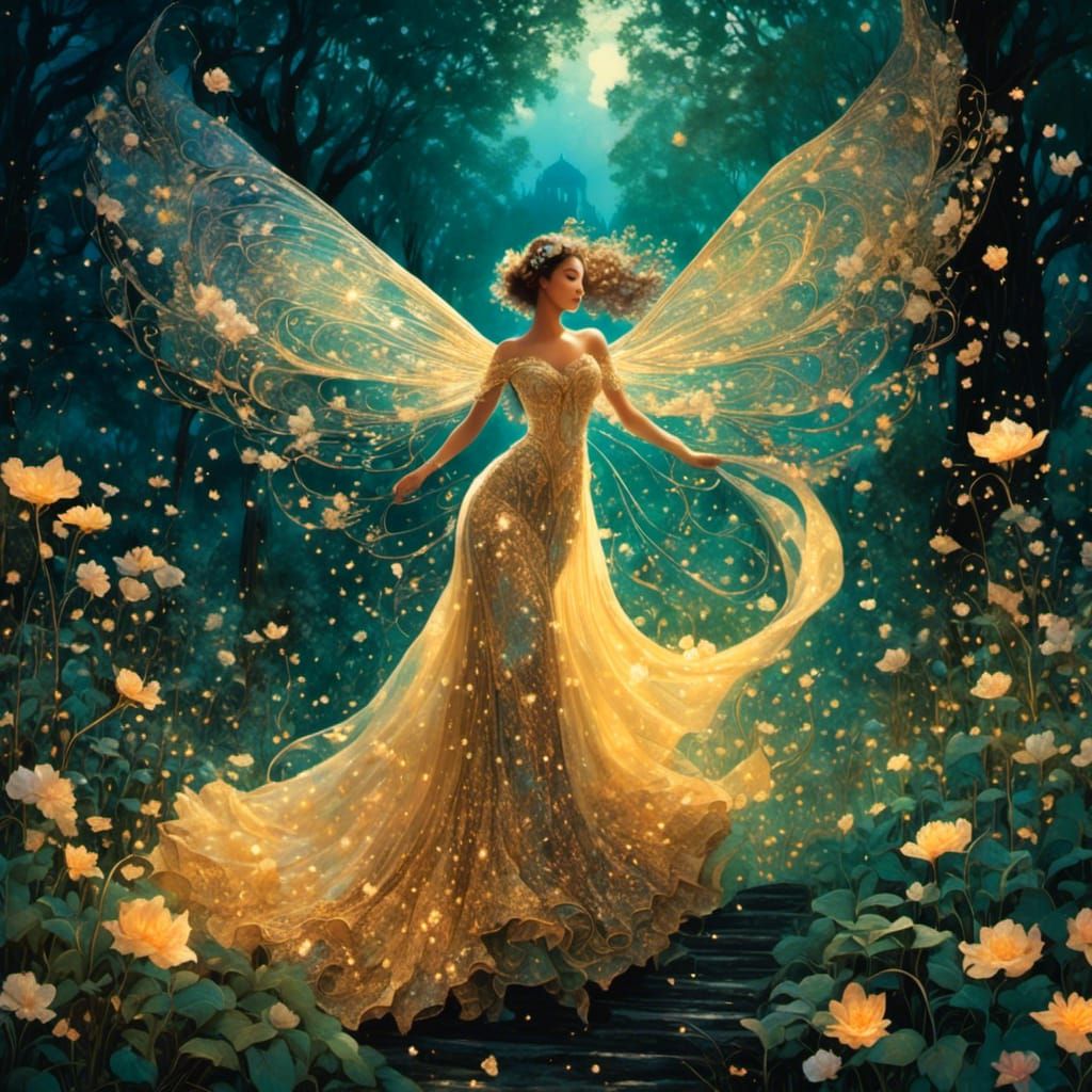 Enchanted Fairy Flight in Woodland Realm