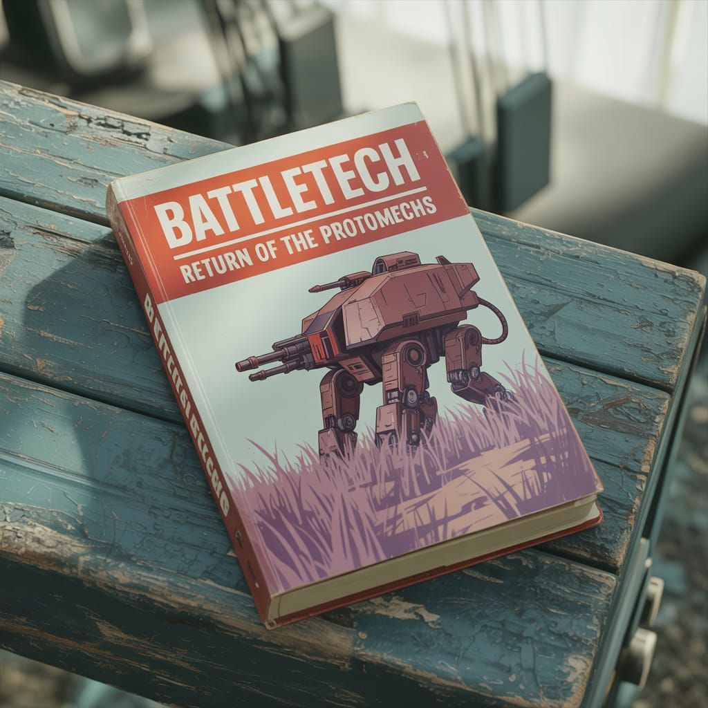 Vintage Battletech Novel: Return of the Protomechs