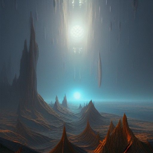 Hyperrealistic 3D Render of Dreams in Surreal Style