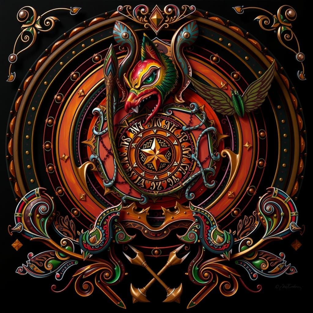 AI Generated Abstract Masterpiece of Beauty and Truth