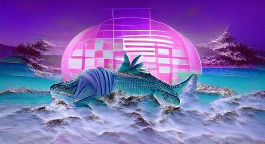 Vaporwave Aesthetic Generated by AI