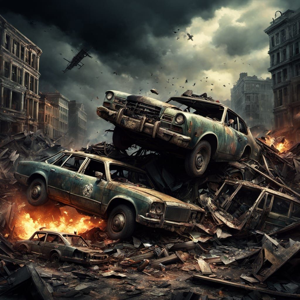 the wreckage of those who follow me too close. BOOM