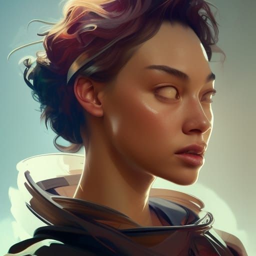 Hyperdetailed Portrait with Dynamic Lighting