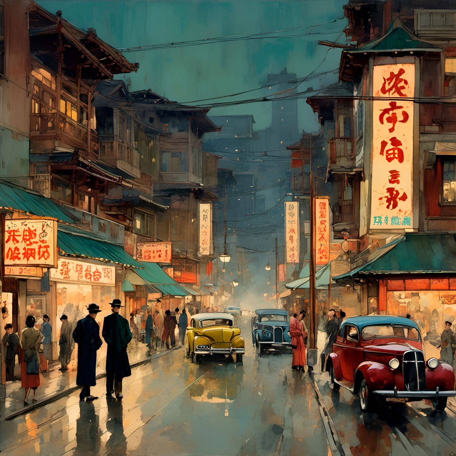 Chinatown district of San Francisco, 1939