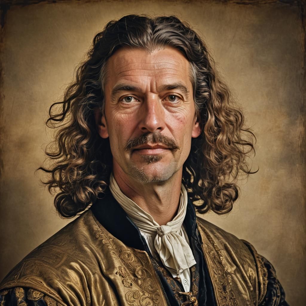 Dutch Golden Age Portrait of Sijmon Meijndertsz Aleman