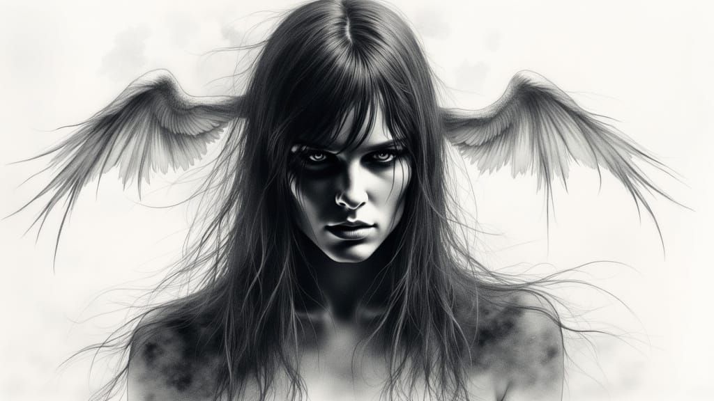 Mystery Crow Graphic Novel Character