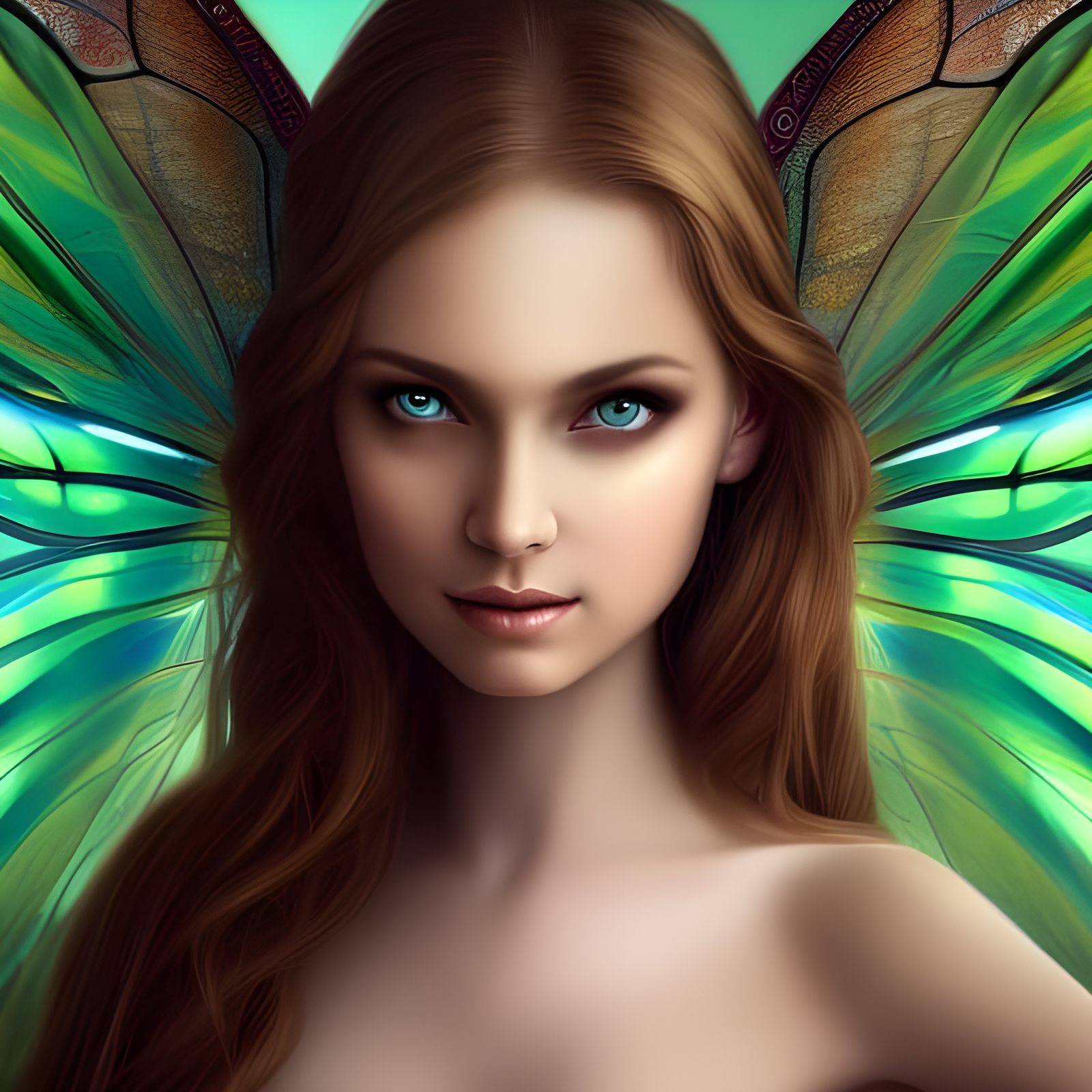 Beautiful Faerie Princess in Hyper-Detailed Digital Painting