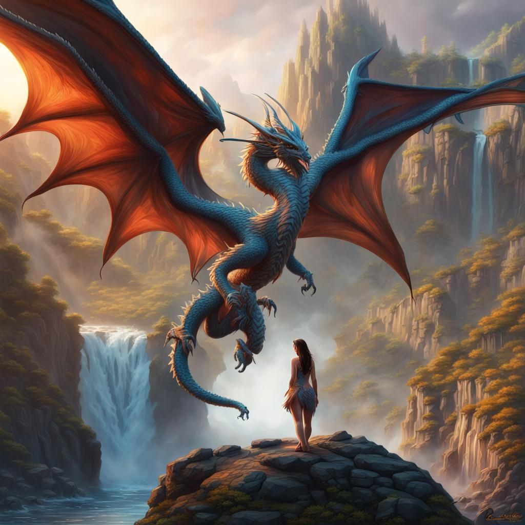 Dragon waterfall