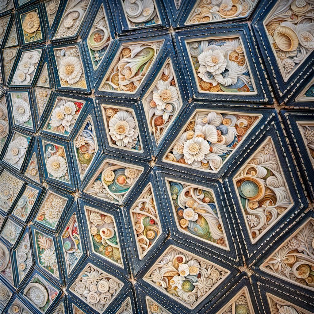 Medieval Castle Ruins: Photorealistic Oil Painting