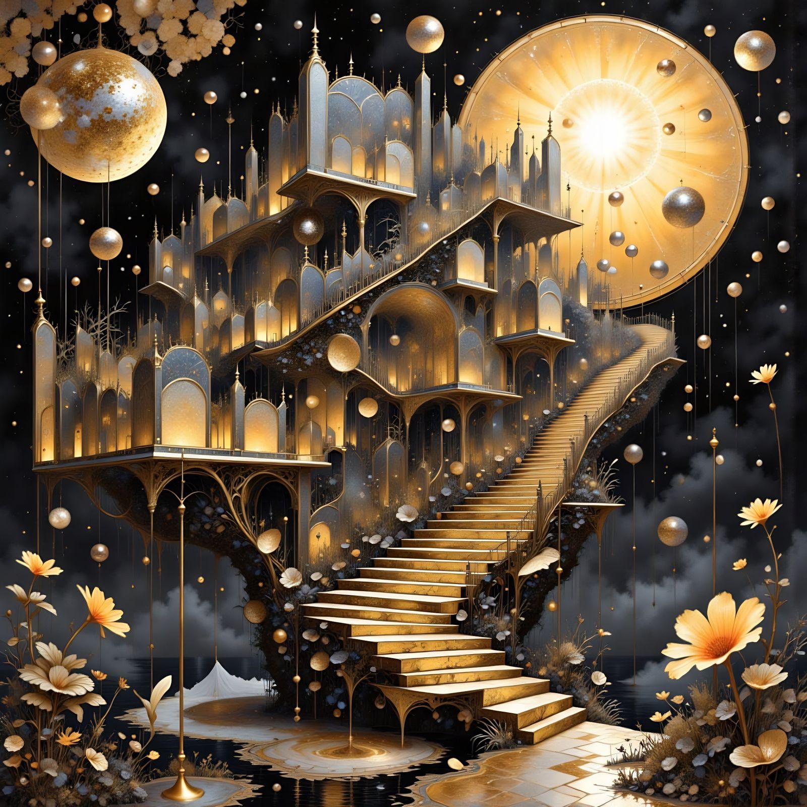 <lora:SOS SURREAL ZDZIBEKS:1.0> 
<lora:SOS CHAOS ALL WRONG:1.0>
<lora:S DREAM LIMEPINKPLUS:1.0>
❌>>A>>#UNTITLED VII.<<❌