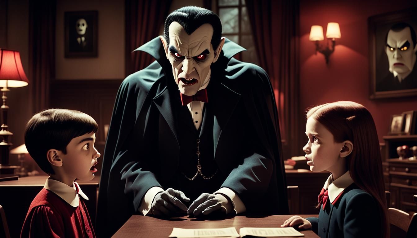 Count Dracula Customer Service Film Still