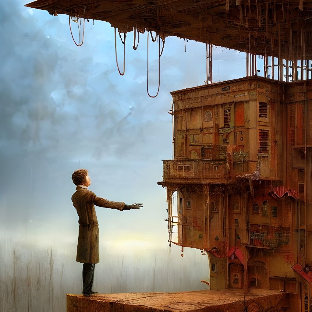 Intricate Master Of Puppet Digital Illustration