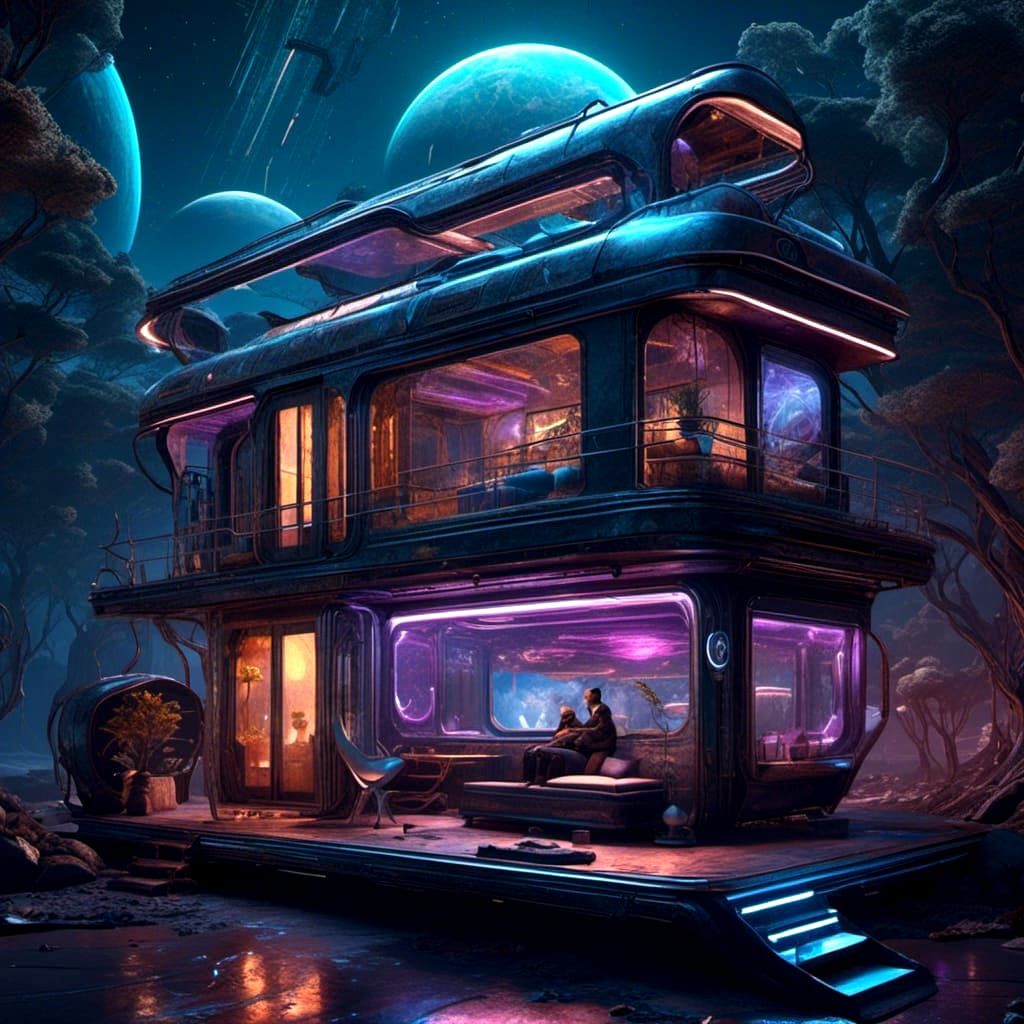 Cyberpunk mobile-home