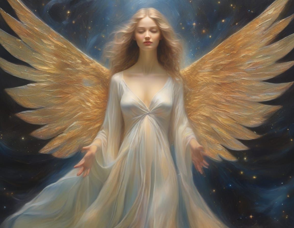 Angel of Shimmering Moonlight