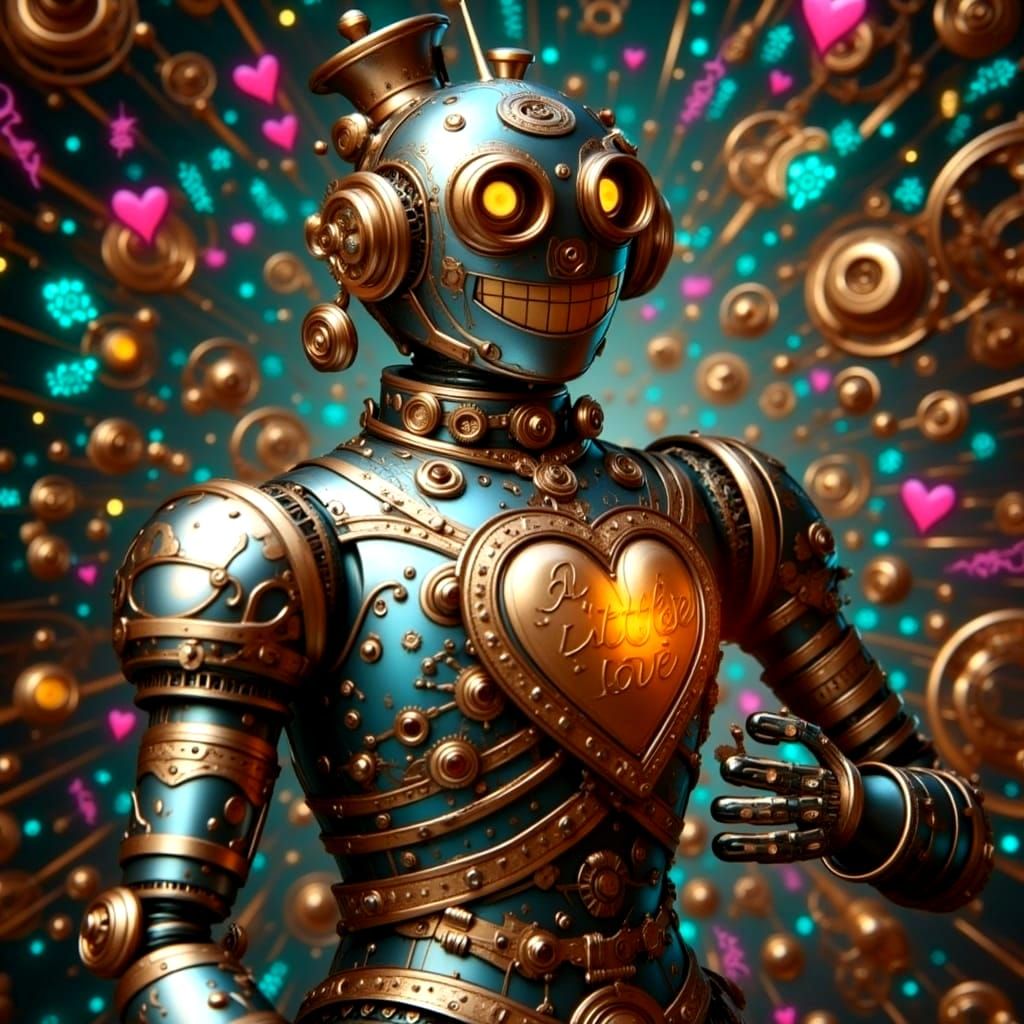 Steampunk Tin Man Finds Love