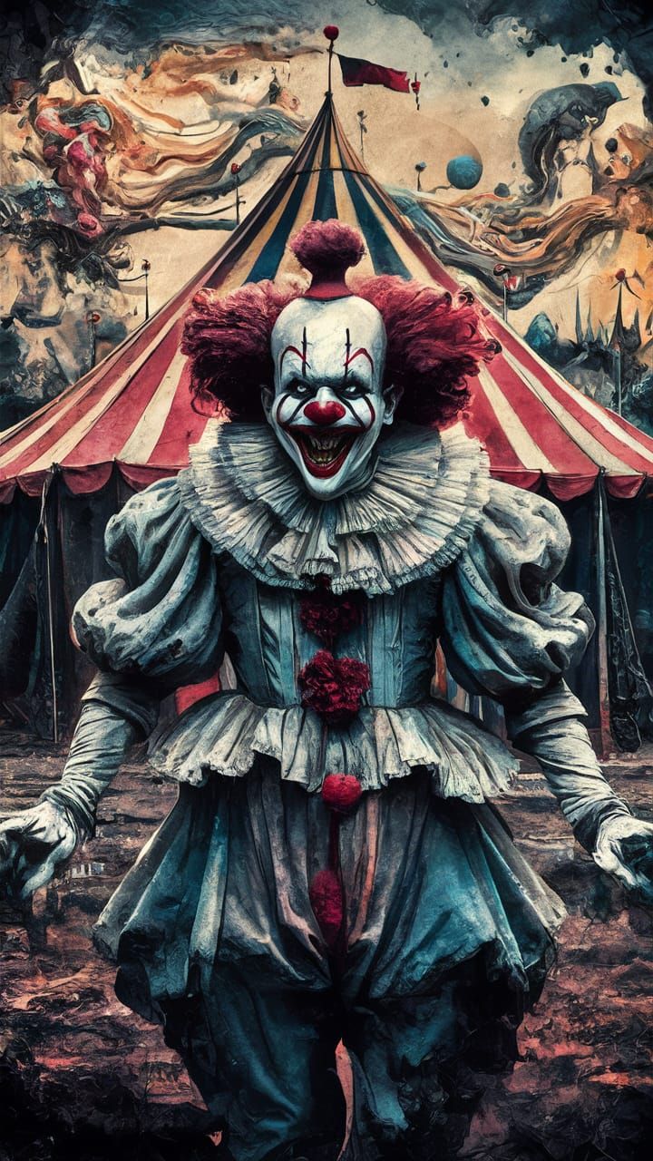 Circus Clown Movie Poster Failure