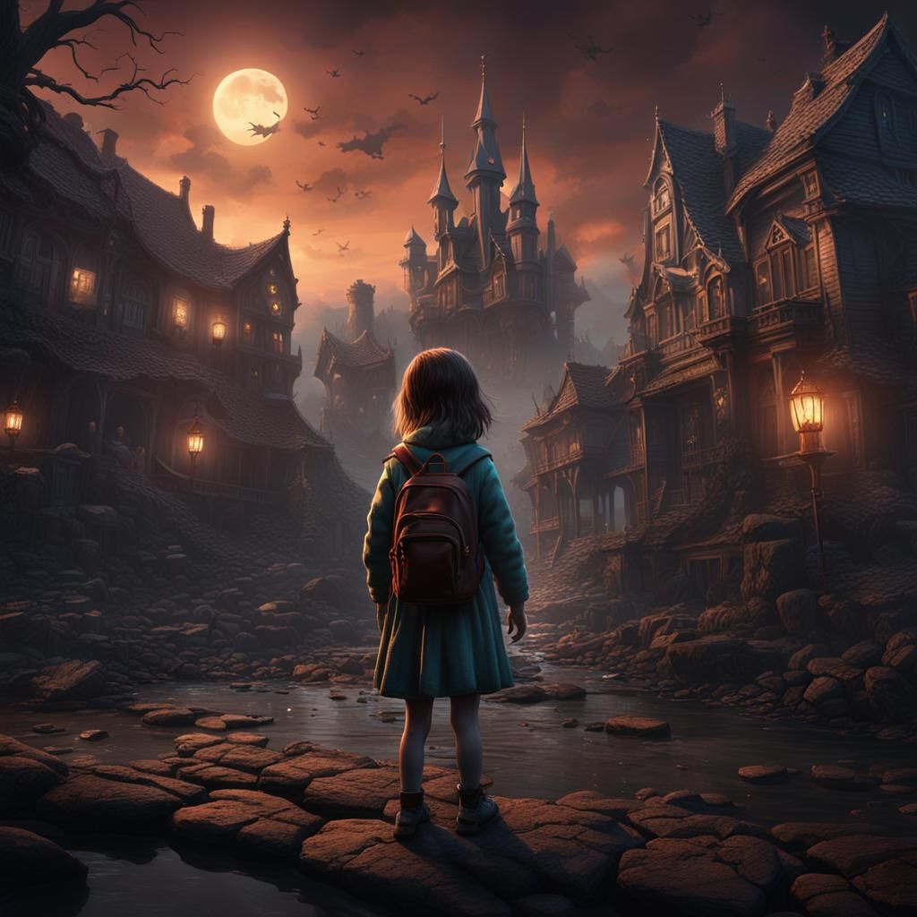 A Child's Fear in a Dark World