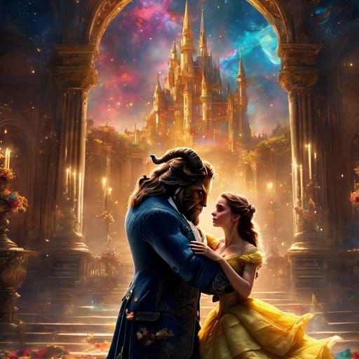 AI Image of Beauty and the Beast