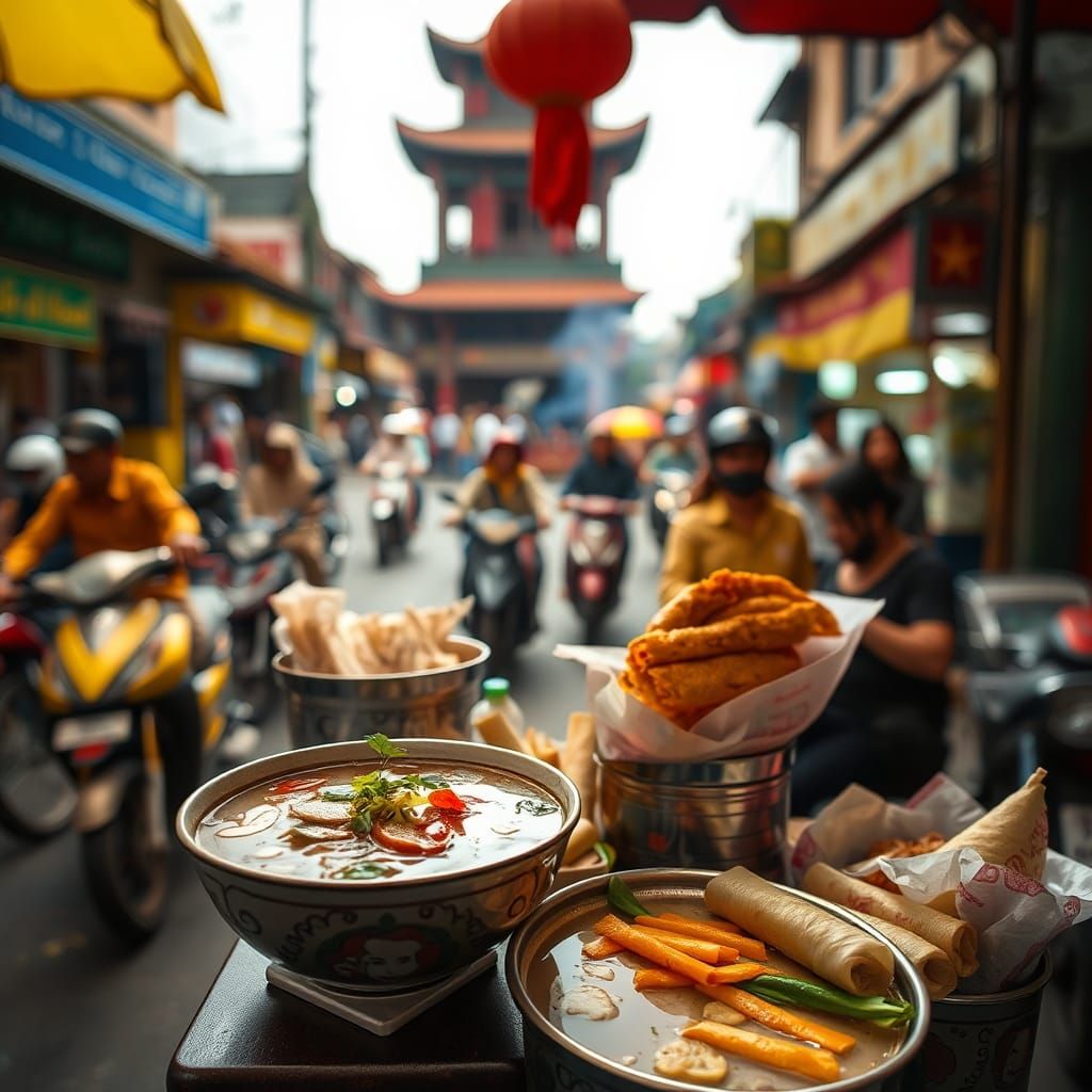 Authentic Vietnamese Street Food