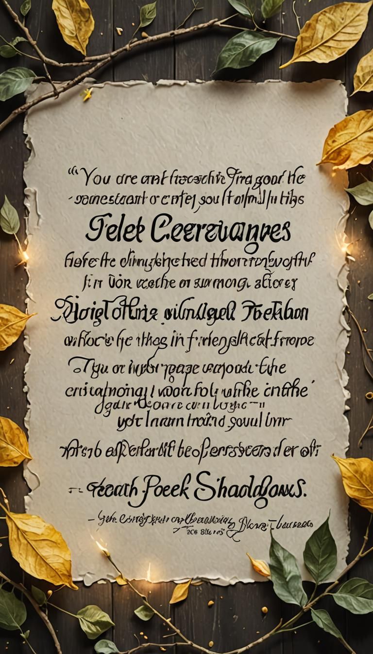 Poem About Courage and Perseverance