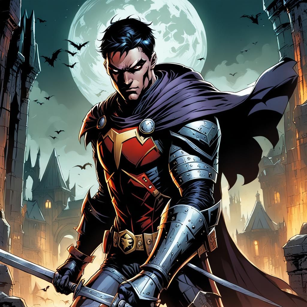 Grimdark Knight: Robin from Teen Titans