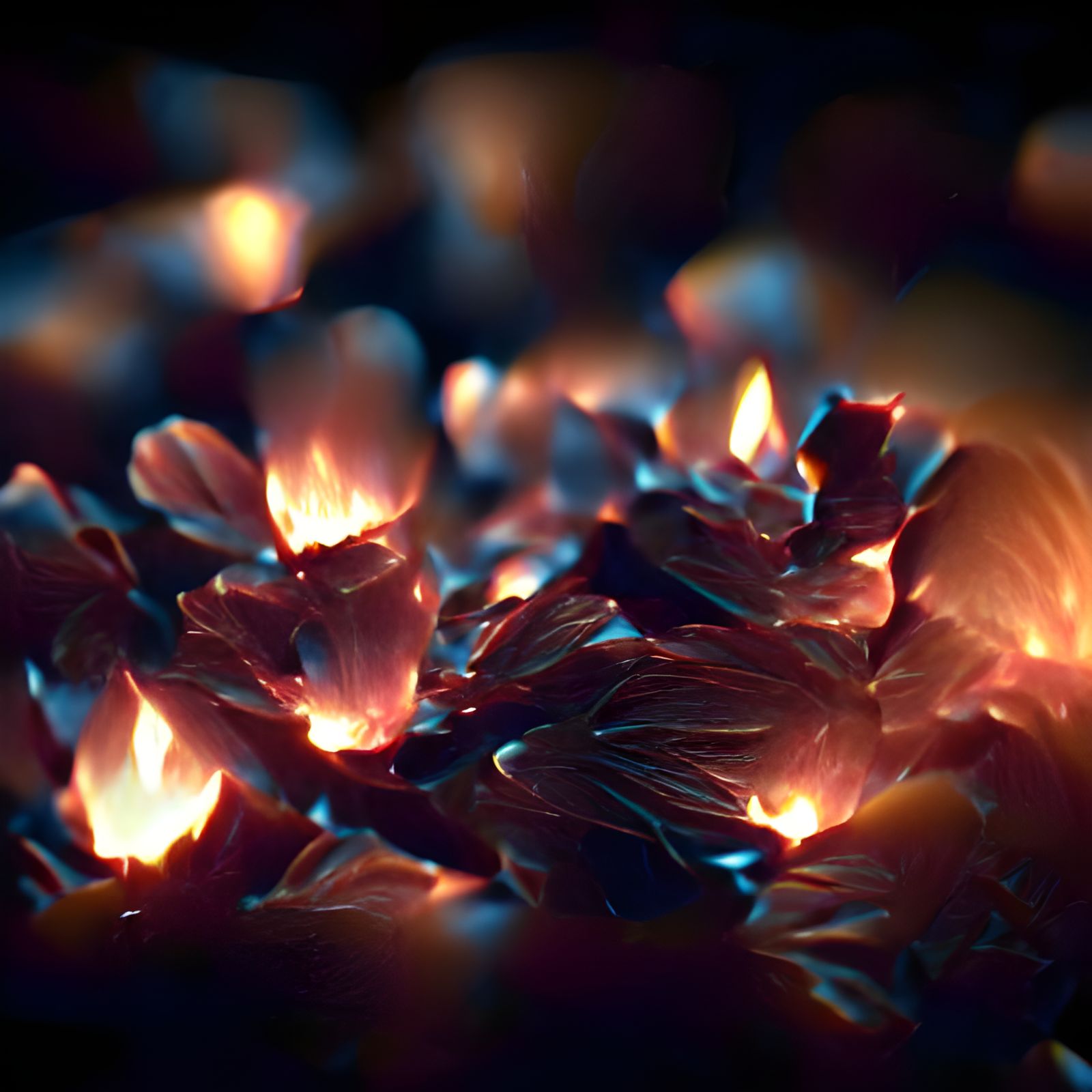 Glowing Embers in the Dark