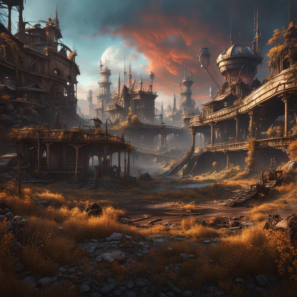 Post apocalyptic wonderland
