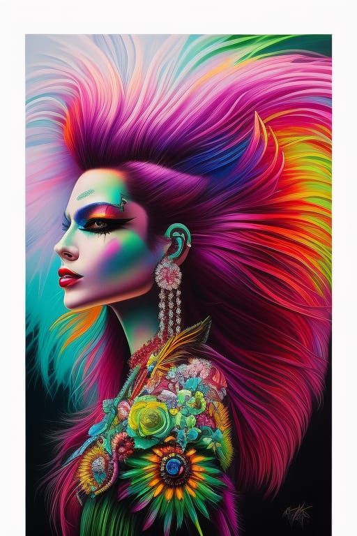 funky hairstyles for the rock star in you