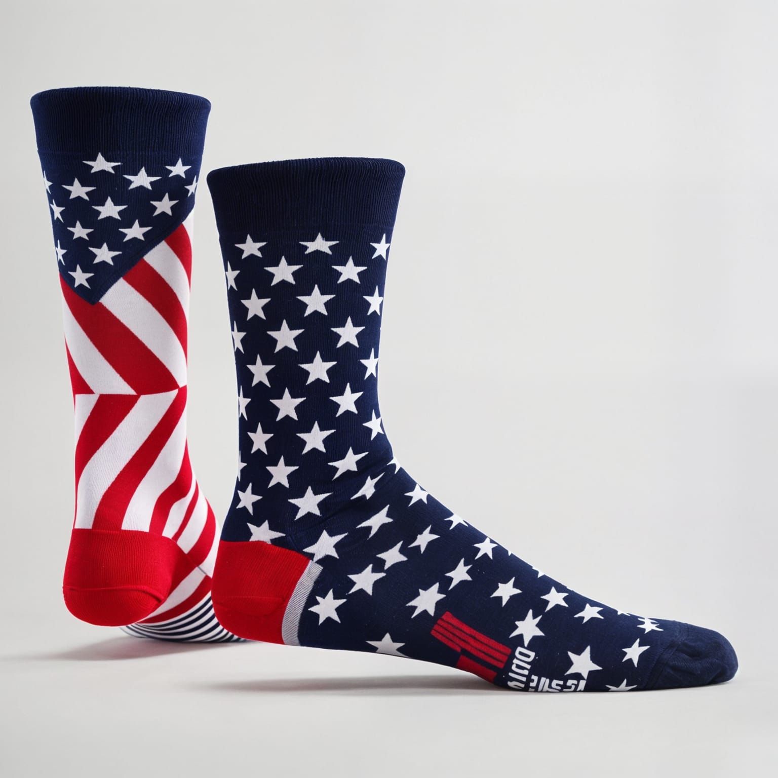 USA Flag Socks: Patriotic AI-Generated Image