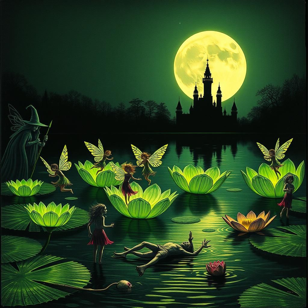Fairies Dancing Under a Poisoned Moon