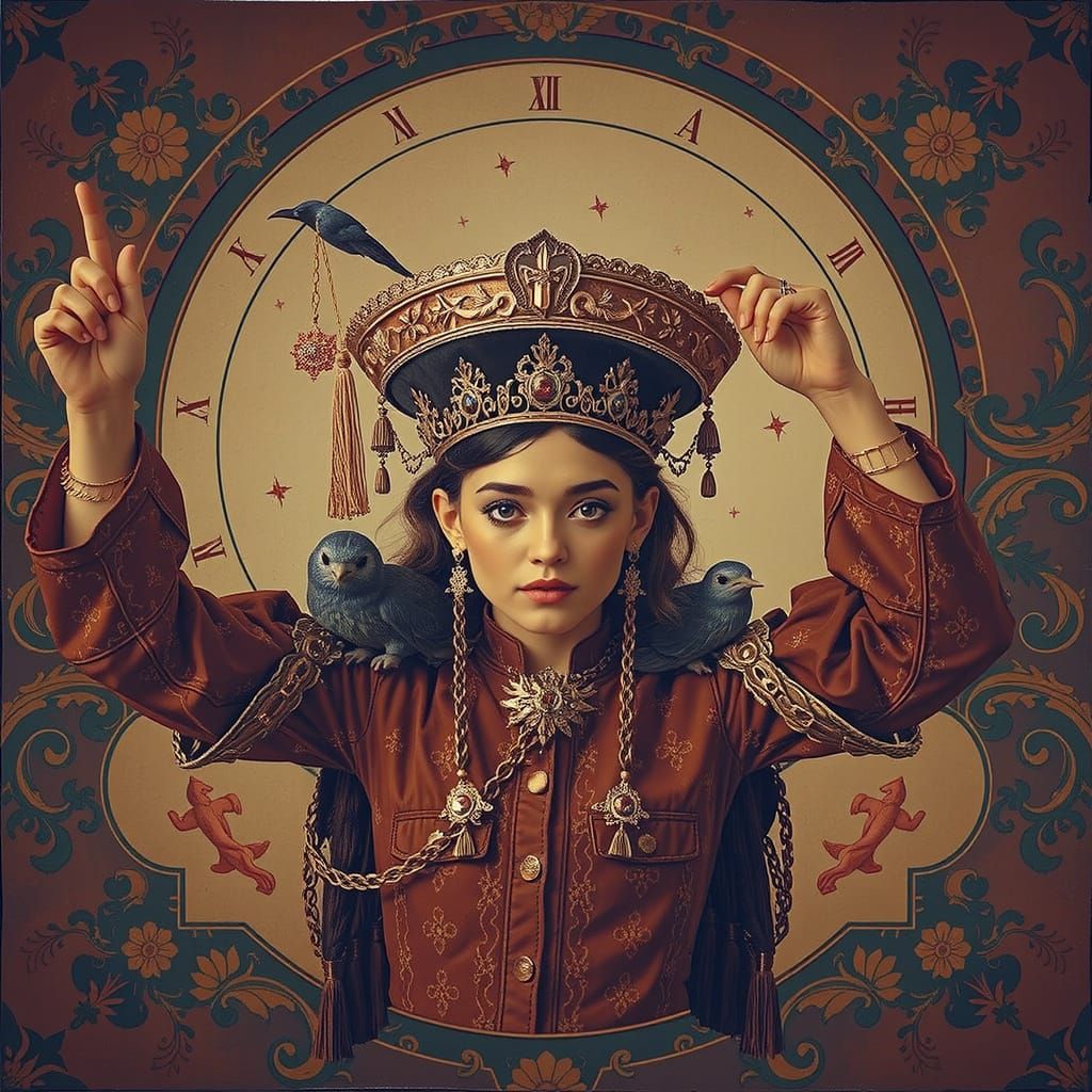 AI-Generated Abstract Concepts of Perfection and Artistry