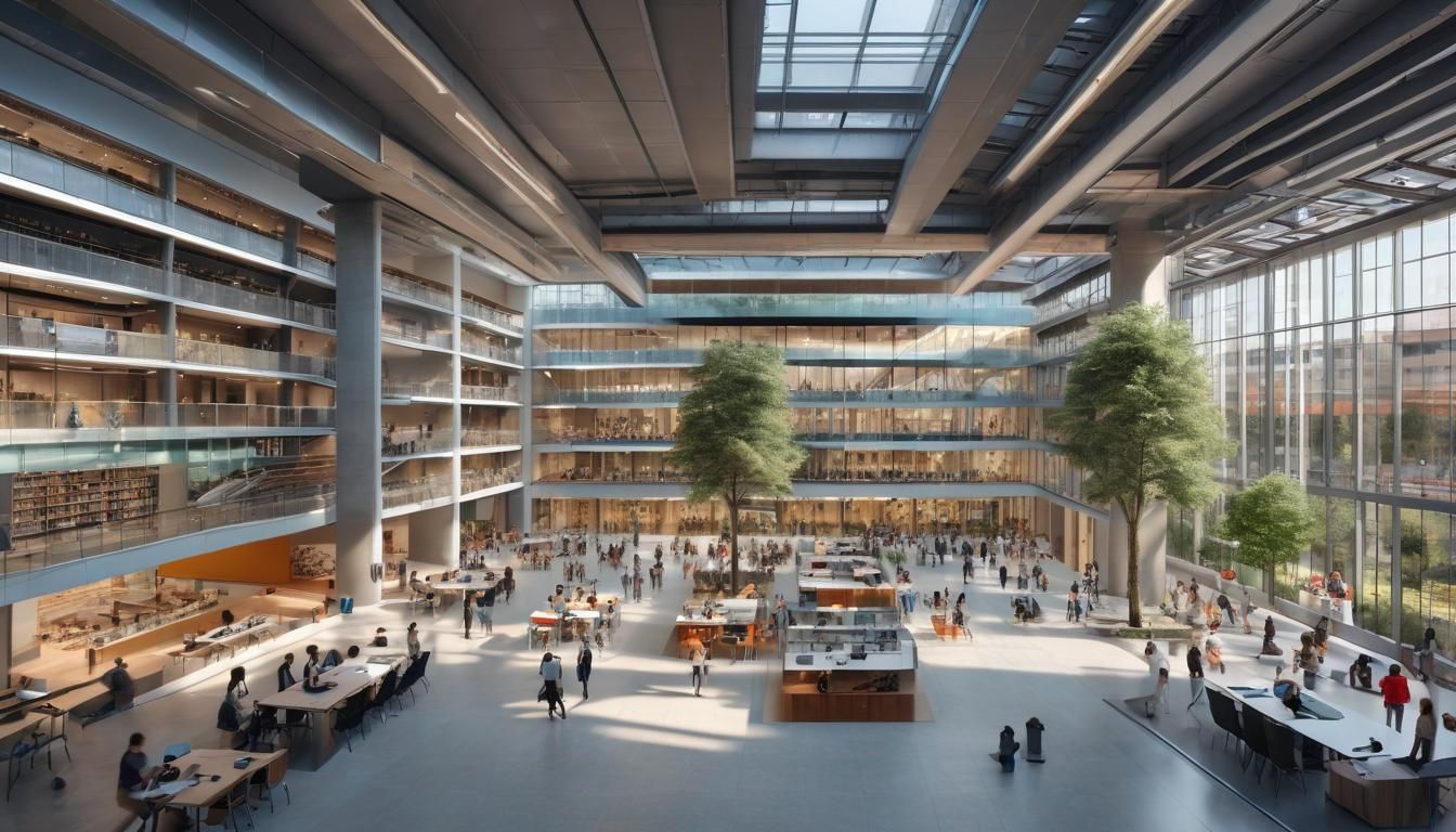 Modern University Campus in Toulouse, France