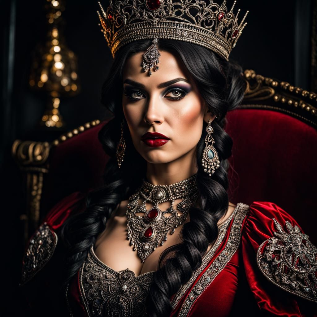 Daley South, Vampire Queen of Austin intricate details, HDR, beautifully shot, hyperrealistic, sharp focus, 64 megapix...