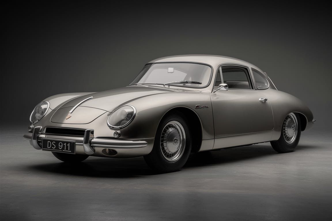 Vintage Citroën-Porsche Fusion Car Design