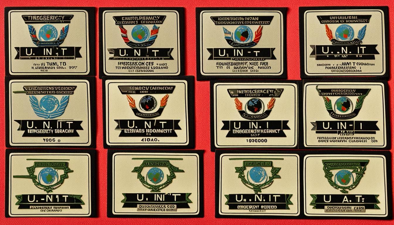 Doctor Who: Defective U.N.I.T. Army Patches
