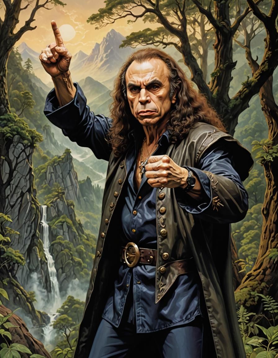Ronnie James Dio as Medieval Hunter