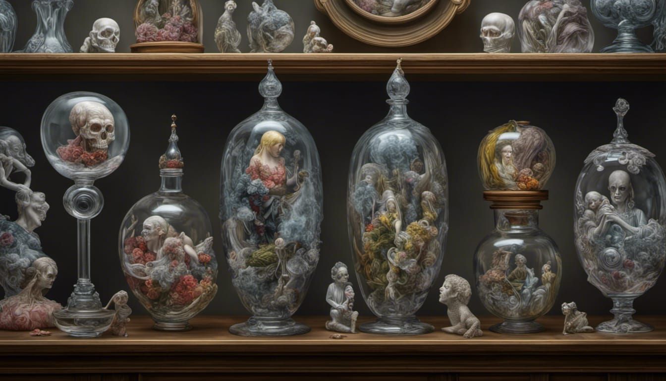 shelf of morbid curiosities