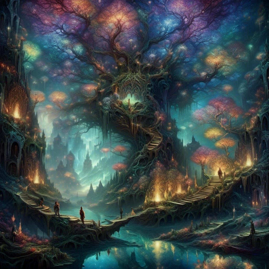 Mystical Ancient Oak