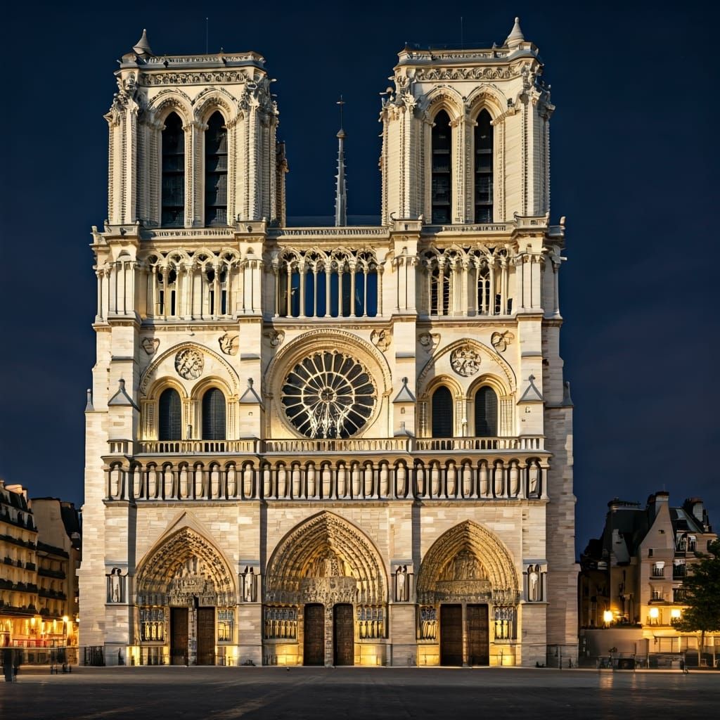 Notre Dame Cathedral and Medieval Book Art
