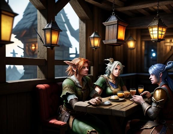 Goblins at Tavern: 3D Game Cinematic