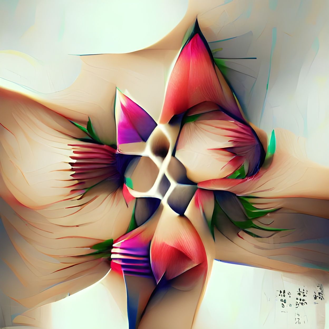 Visually pleasing flower